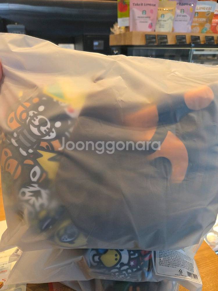 스타벅스 베이비 마일로 넥필로우 새상품--1