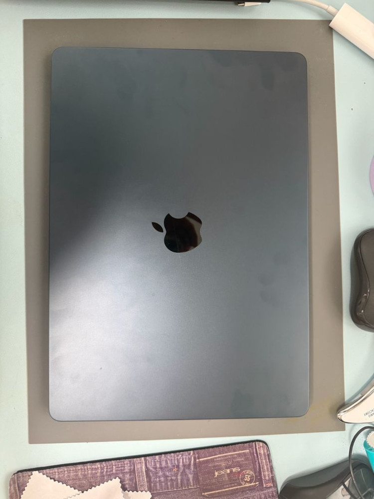 맥북 에어15 M3 스페이스 그레이, 24G메모리, 512G하드 이미지