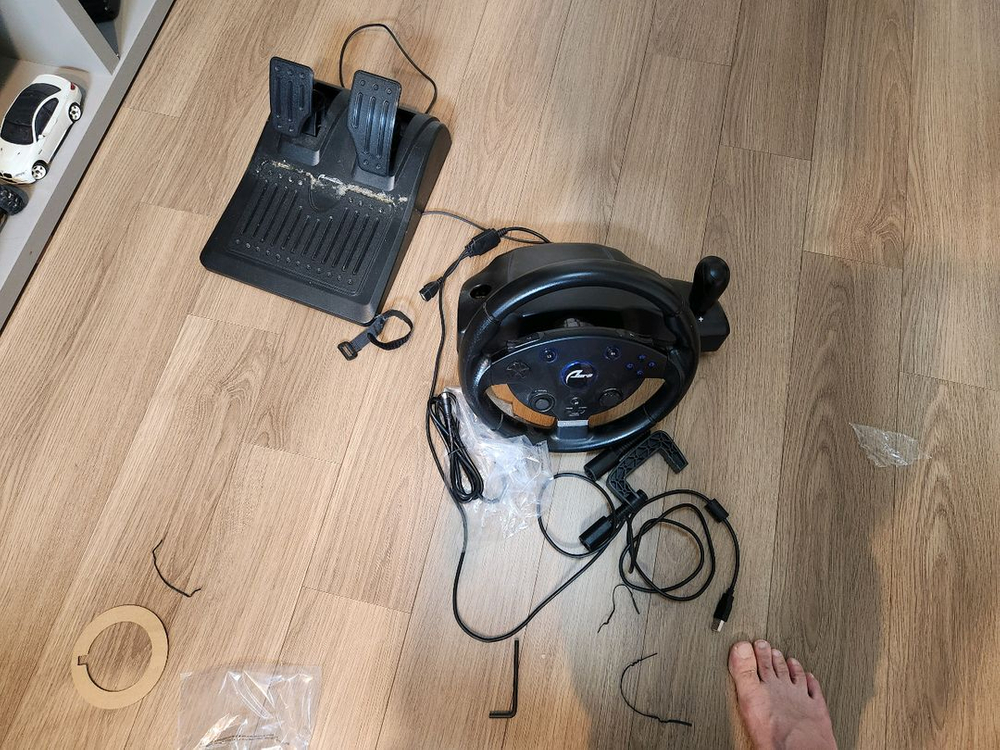 레이싱휠 세트 아우라--1