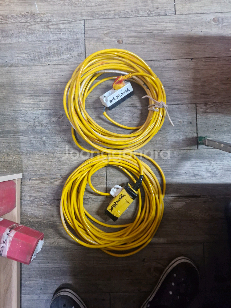 작업선 전기선 리드선 30M 20M 3P 2.0SQ 공도구검사완료 합격--6