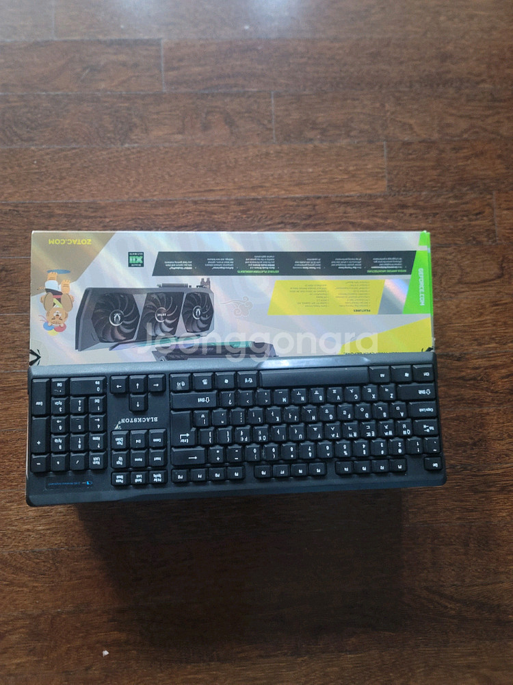 조탁 검은호랑이 한정판 RTX 3080 Ti 그래픽카드 풀박스--3