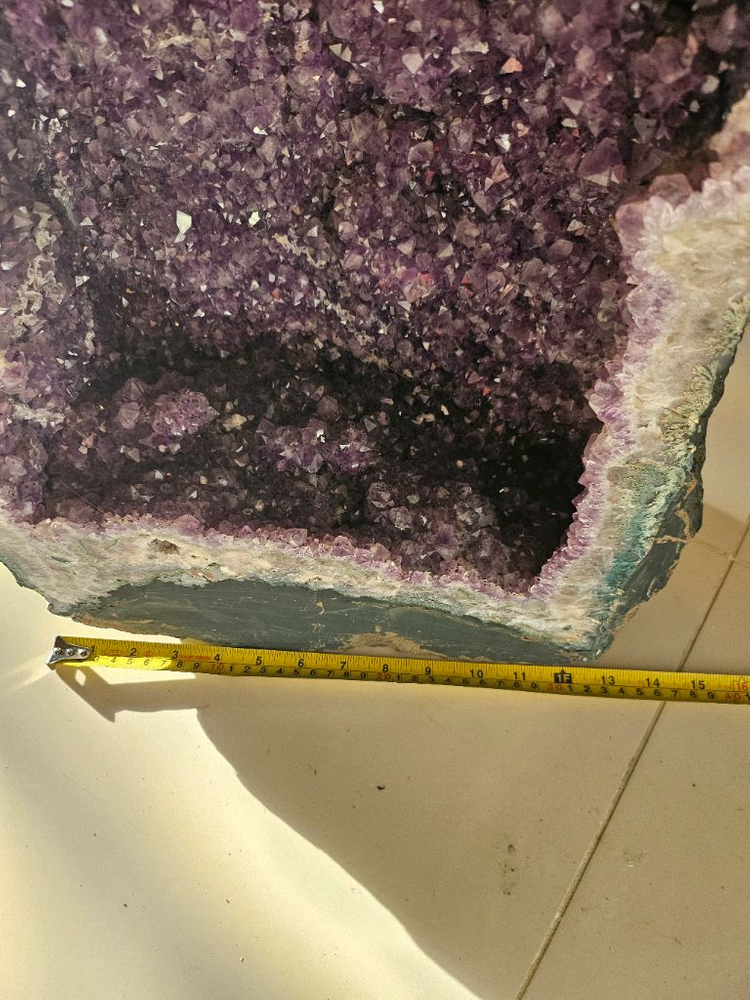 자수정 클러스터 초대형 65kg이상 원석 수석 인테리어--2