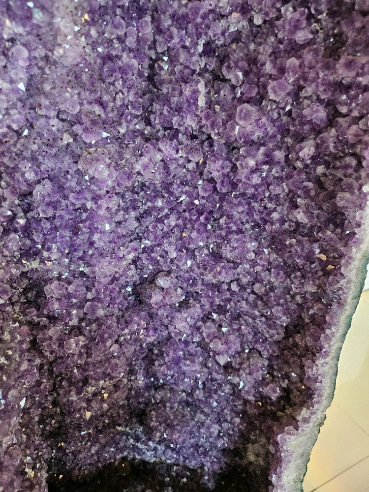 자수정 클러스터 초대형 65kg이상 원석 수석 인테리어--4