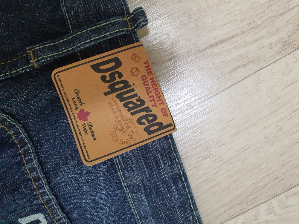 32 디스퀘어드2 봄가을 청바지 허리32사이즈 새옷입니 이미지