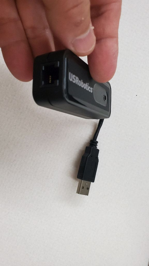 US Robotics 56K USB 소프트 모뎀 - 팩스/모뎀(USR5639)--1