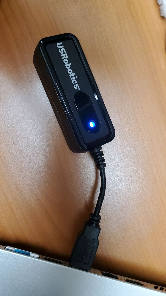 US Robotics 56K USB 소프트 모뎀 - 팩스/모뎀(USR5639)--5