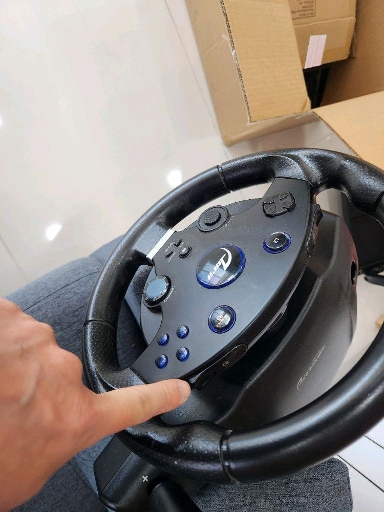 레이싱휠 세트 아우라--3