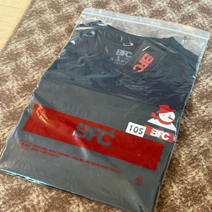 BFC 블랙 반팔 티셔츠 XL(105) 새상품