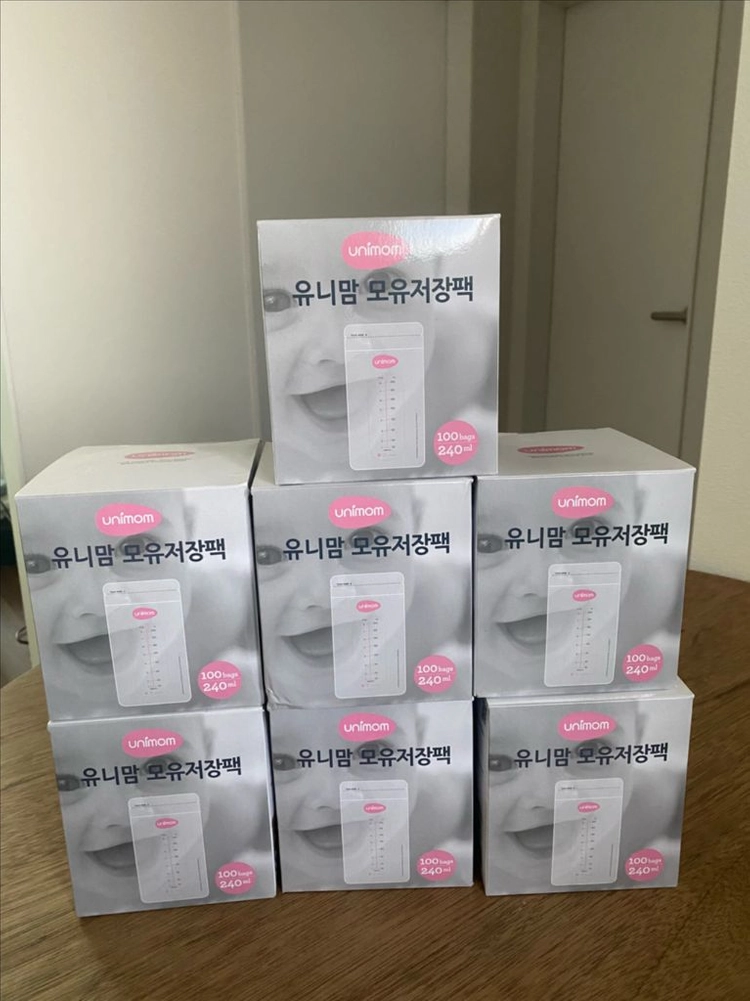 유니맘 모유저장팩 240ml 5박스(100개입) 이미지