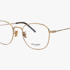 생로랑 안경테 SL313 003 SAINT LAURENT 골드메탈 프레임