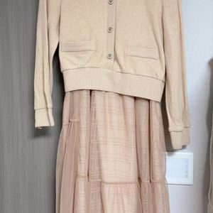 sjsj 레이어드 튤 원피스