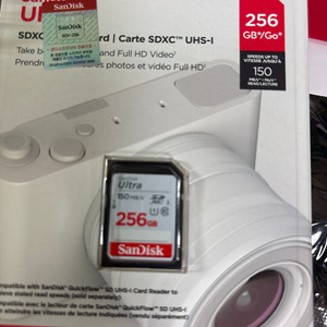 SD카드 256GB 미개봉 새상품 판매