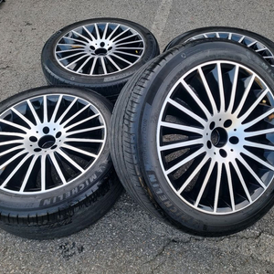 벤츠 S클래스 19인치 마차 휠타이어 팝니다