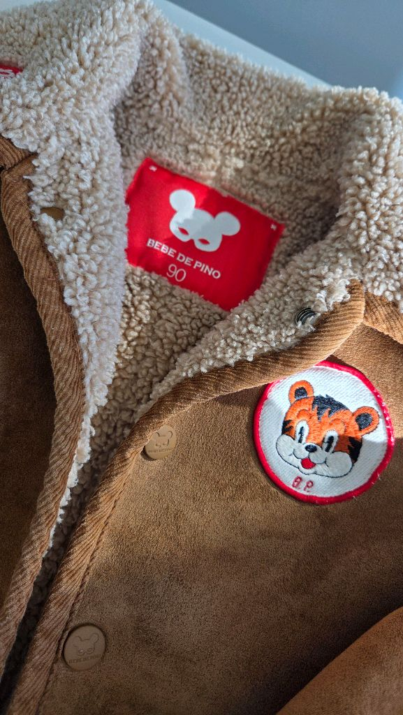 베베드피노 티그레 오버롤 90 모자 세트--2