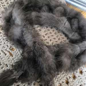 천년밍크목도리