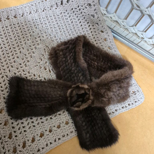 천년밍크목도리