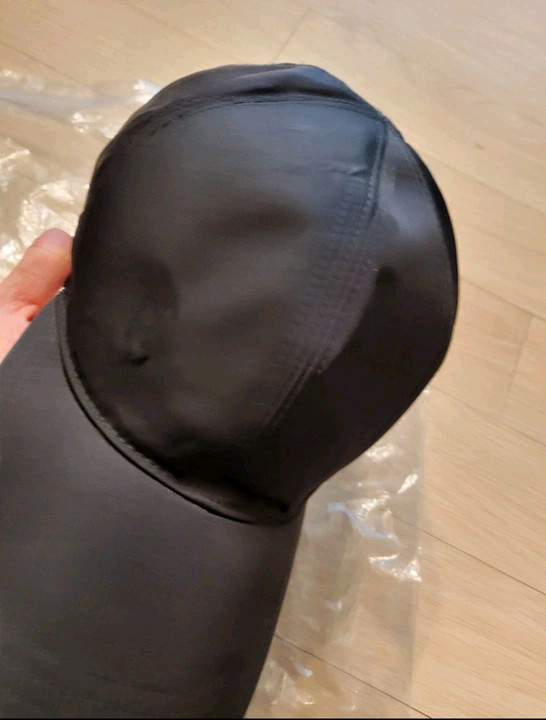 프라다 개버딘 나일론 모자 볼캡 L--5