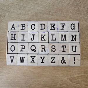 알파벳 스탬프 반값택포