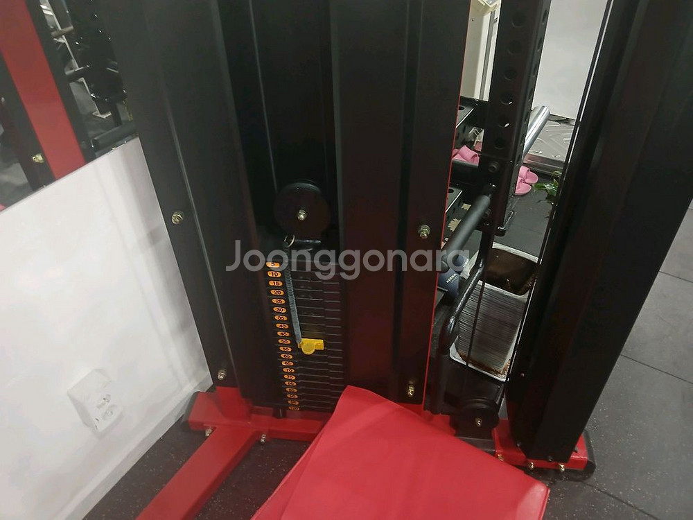 홈짐 중고헬스기구 아이언렉스 듀얼풀리 케이블크로스 머신--1