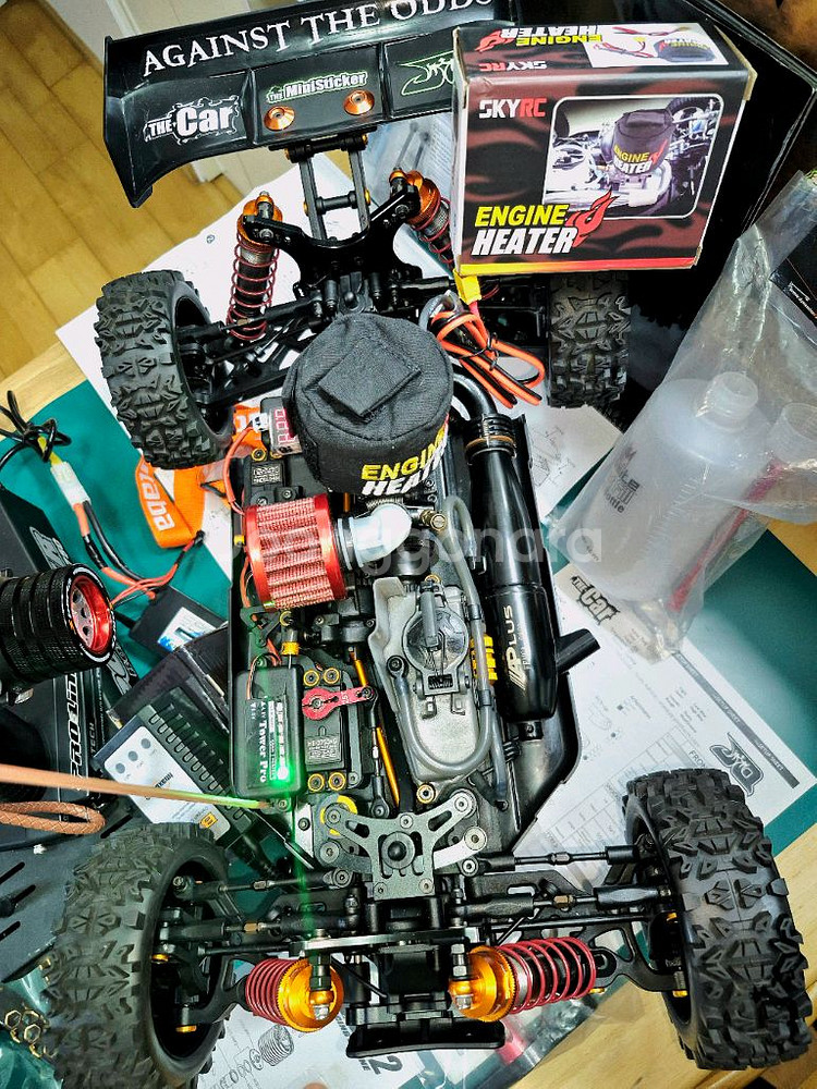 *각종교신가능*니트로엔진RC카1/8하이엔드급JQ theCar풀패키지알씨카셋~바람에언덕에서--2