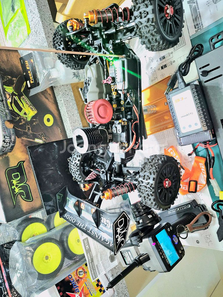 *각종교신가능*니트로엔진RC카1/8하이엔드급JQ theCar풀패키지알씨카셋~바람에언덕에서--5