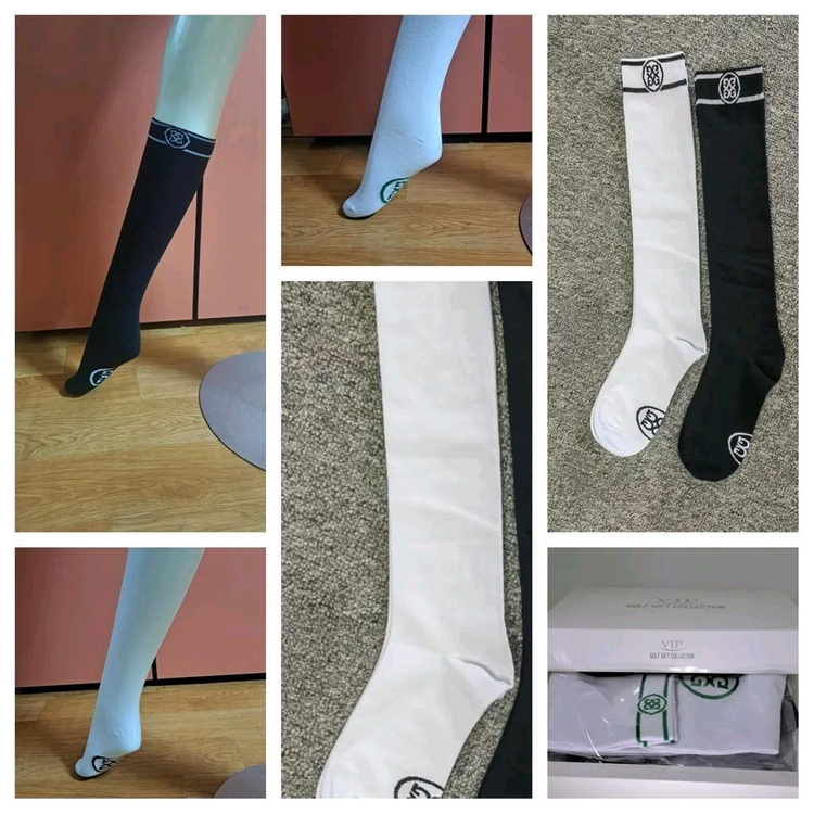 브랜드별 여성용 골프 니삭스세트--9