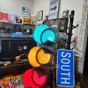 LED 실사용했던 스트리트 3구 신호등, 교통신호등