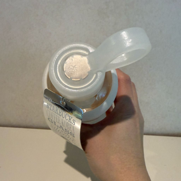 스타벅스 버터플라이 글라스 워터보틀--2