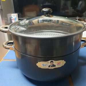 코아트라인 엘레강스 찜기 냄비 34cm입니다