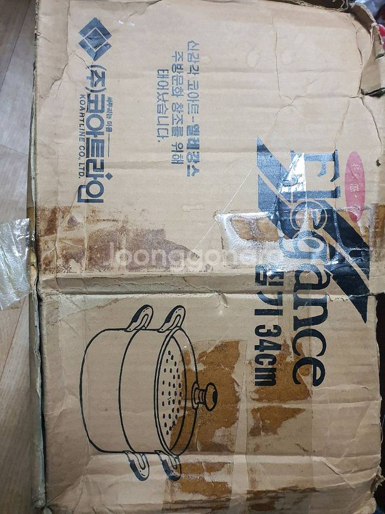 코아트라인 엘레강스 찜기 냄비 34cm입니다--2