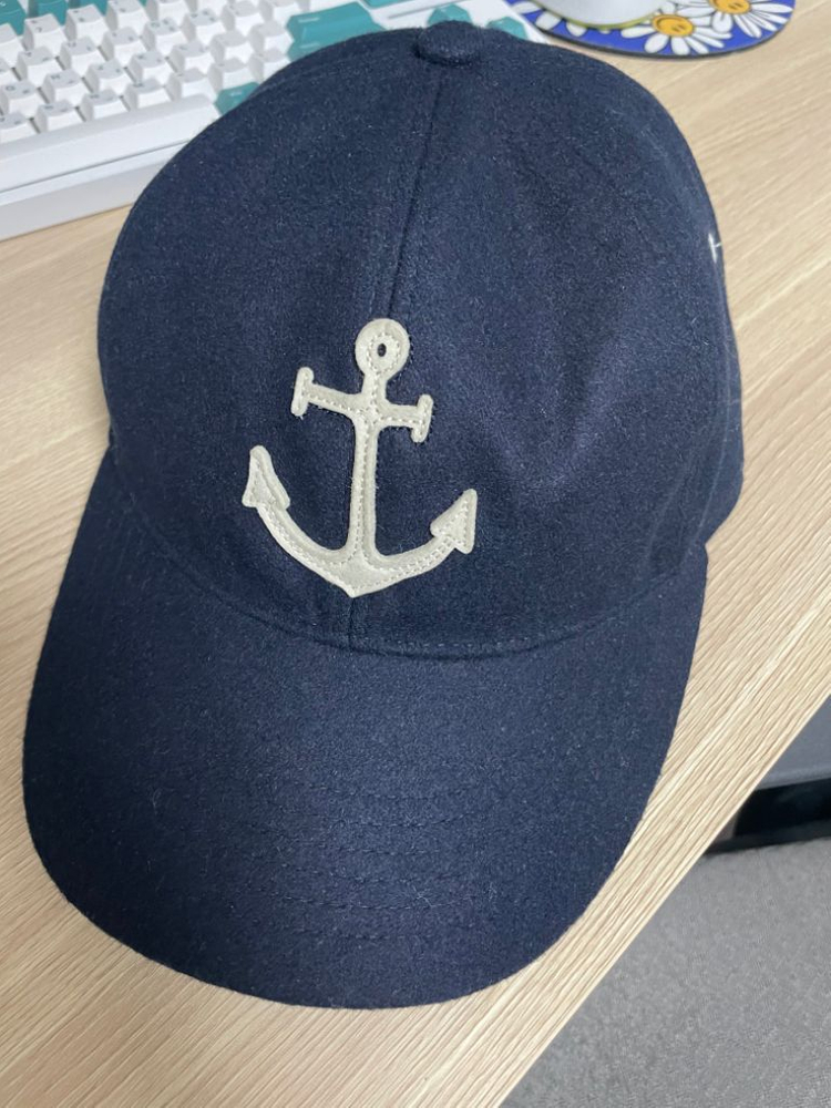 유니폼브릿지 앵커 네이비 울 볼캡--1