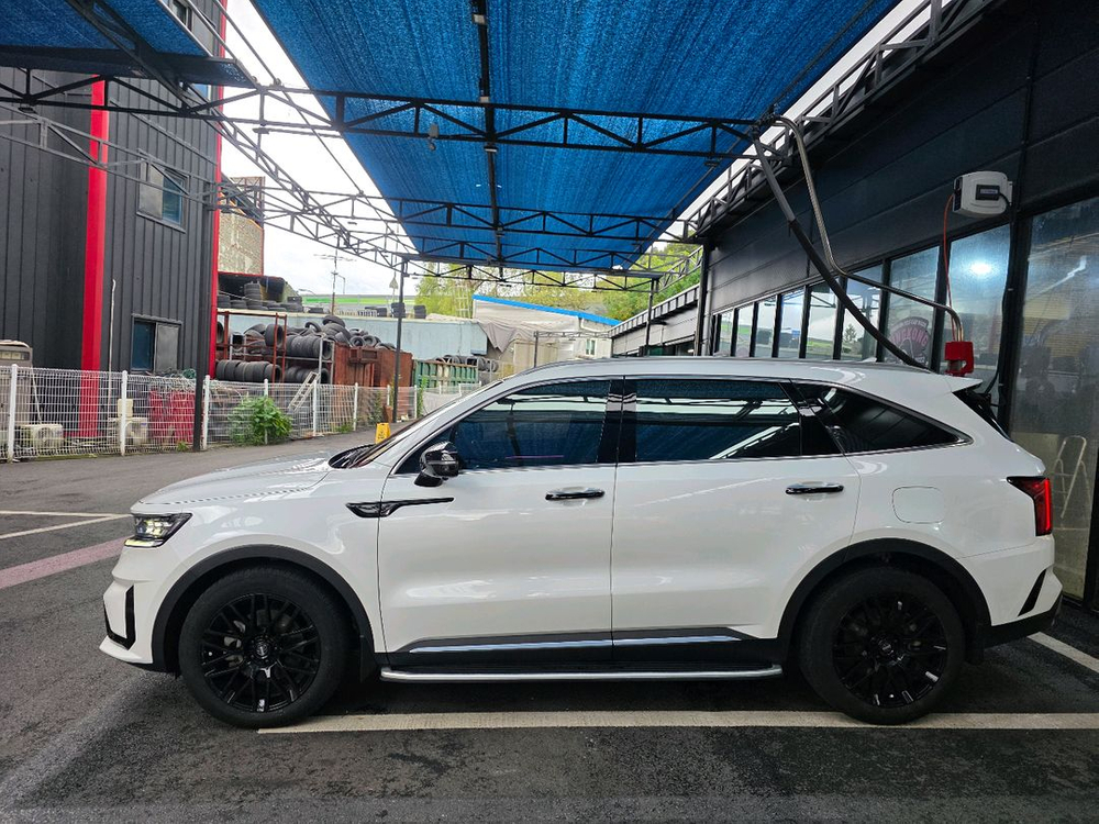 쏘렌토 모모 휠 미쉐린 cc2 타이어 판매 이미지