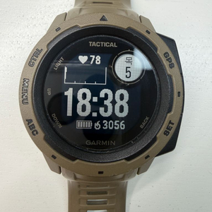 가민 택티컬 인스팅트 코요테 탄 컬러 스포츠워치 손목시계