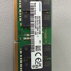 노트북용 메모리 램 삼성 DDR4 32GB 3200MHz