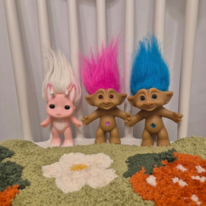 빈티지 트롤 인형 피규어 일괄