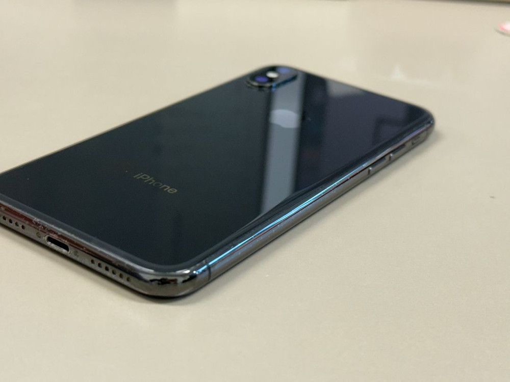 (13만원)아이폰X 블랙 256G 실사용 사진용 추천 미파손 자급제 단말기--6