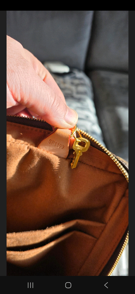 모노그램 캔버스 브리프케이스--1