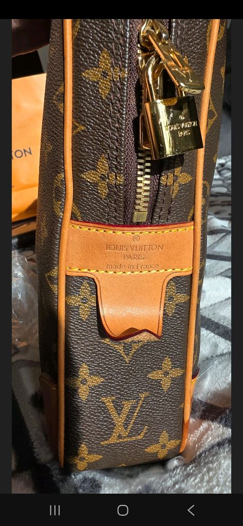 모노그램 캔버스 브리프케이스--2