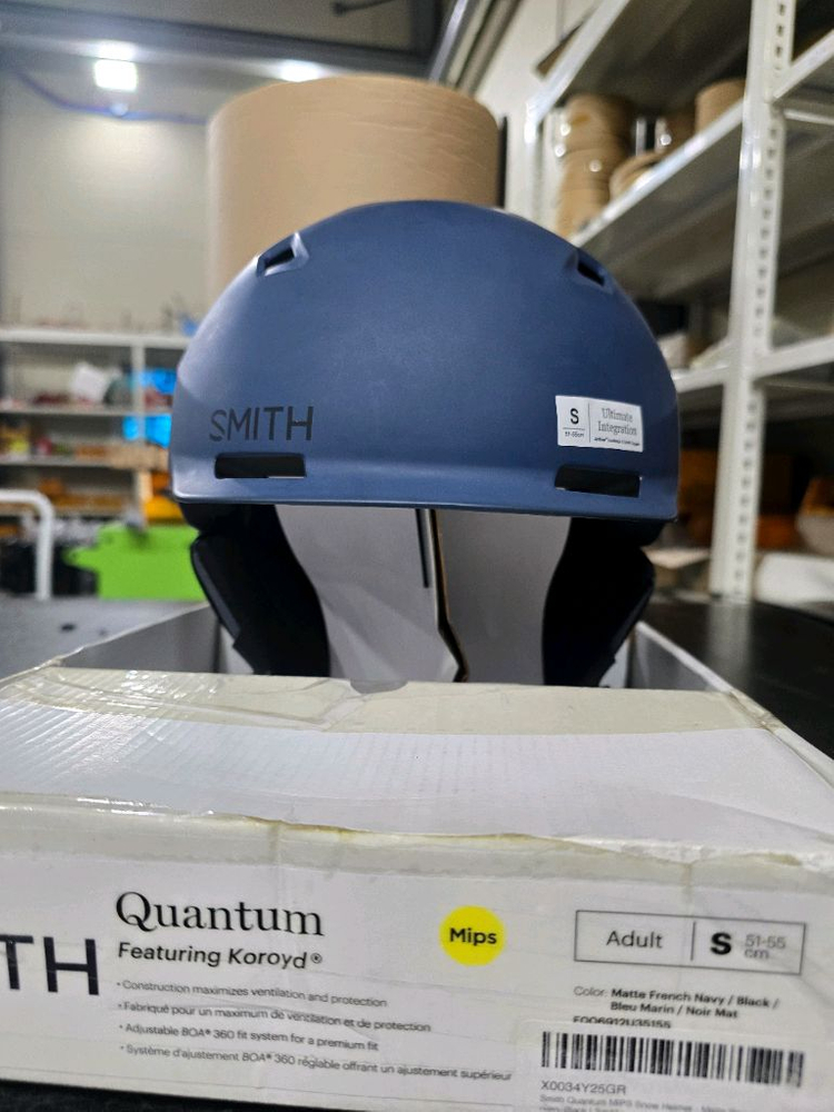 스미스 퀀텀 헬멧 스키 스노우보드 헬멧 이미지