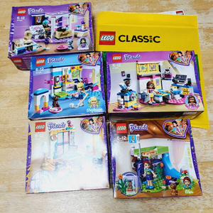 레고프렌즈 41327, 41328, 41329, 41341, 41342 + 미개봉 초록색 조립판 일괄 판매합니다