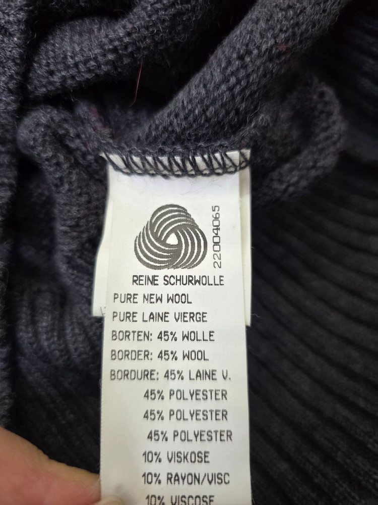 GEIGER 가이거 울 니트 가디건 42사이즈--6