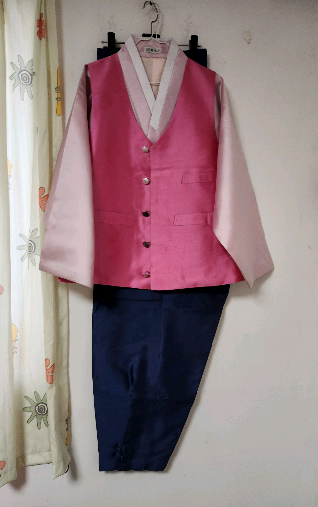 최고급 봅데강 남성 한복세트 105~110 이미지