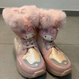 [반값택포] 슈펜키즈 마이멜로디 산리오 미들 퍼 패딩부츠 팝니다! 사이즈 190