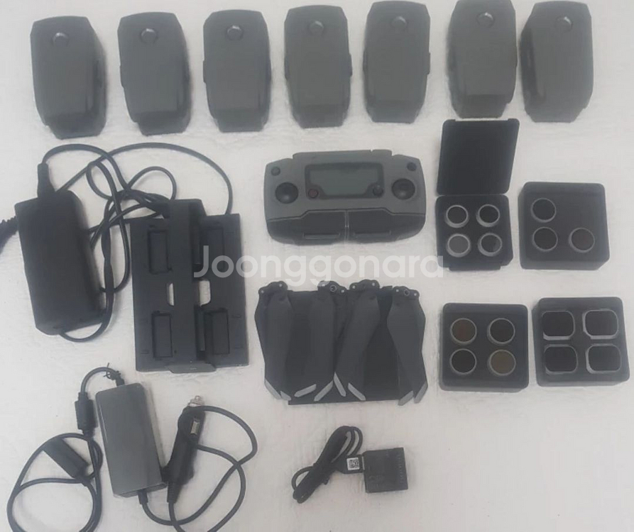dji 매빅2 정품 배터리 충전기 조종기 부품 팝니다--0