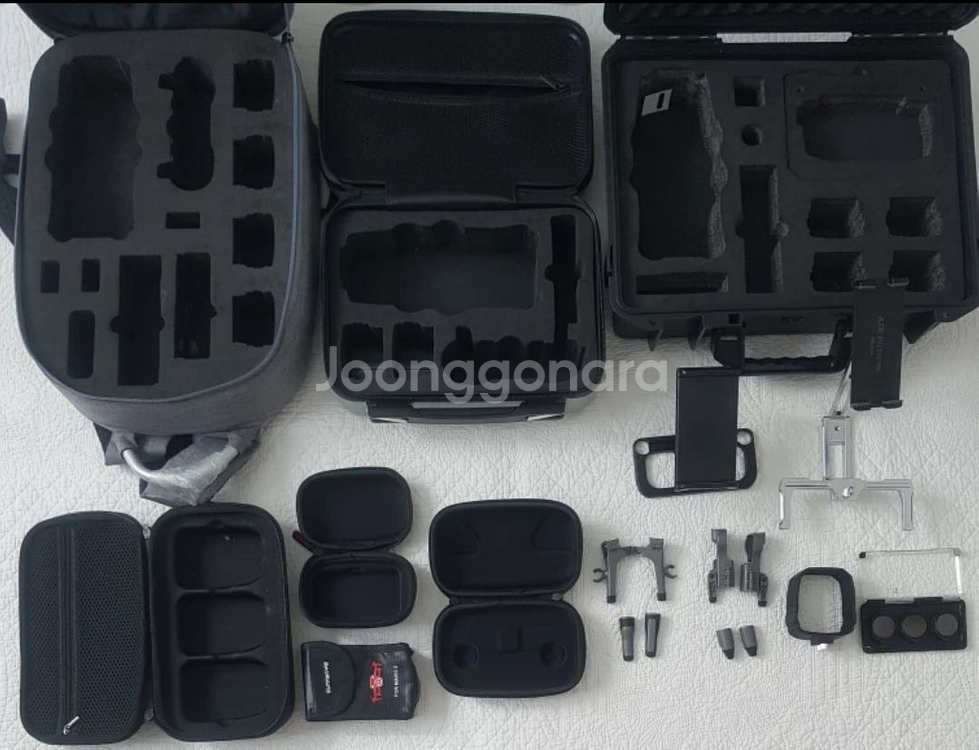 dji 매빅2 정품 배터리 충전기 조종기 부품 팝니다--1