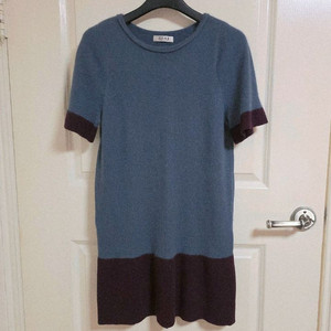 SJSJ 니트 반팔 원피스 90F