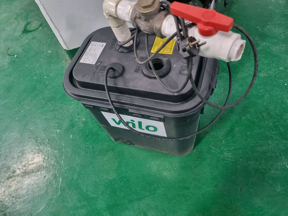 싱크대 배수펌프 + 배수통 세트--1