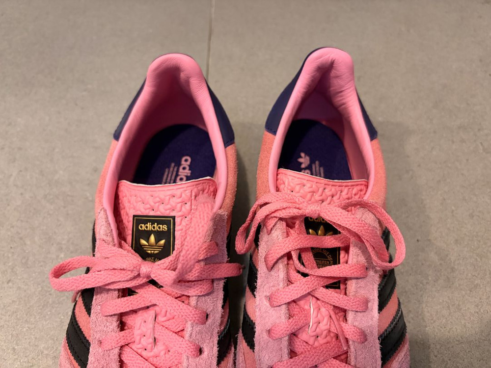 [반값택포] 아디다스 가젤 인도어 운동화 핑크 235 팝니다--1