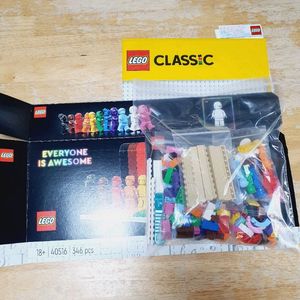 레고 40516 모두가 멋져요 + 미개봉 흰색 조립판 판매합니다