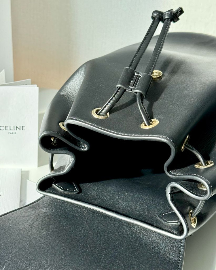 셀린느 보느 백팩 스무스 카프스킨--5